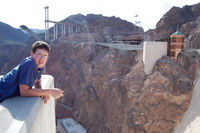 Stephen at Hoover Dam