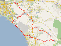 250 miles later, Corona, CA