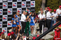 Tony Kanaan - Victory Circle