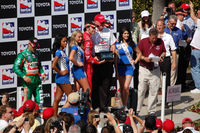 Dario Franchitti - Victory Circle