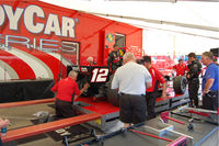 Will Power's Crew Packing Up