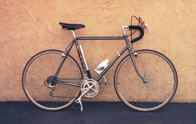 1983 Trek 510, photo taken in 1984. My current road bike, 2011