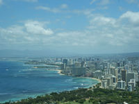 View of Waikiki from Diamond Head
