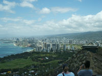 View of Waikiki from Diamond Head
