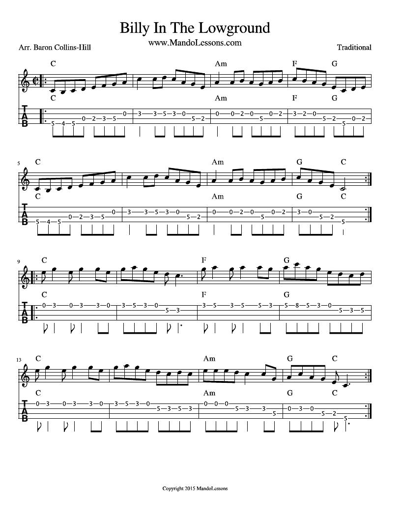 Billy In The Lowground