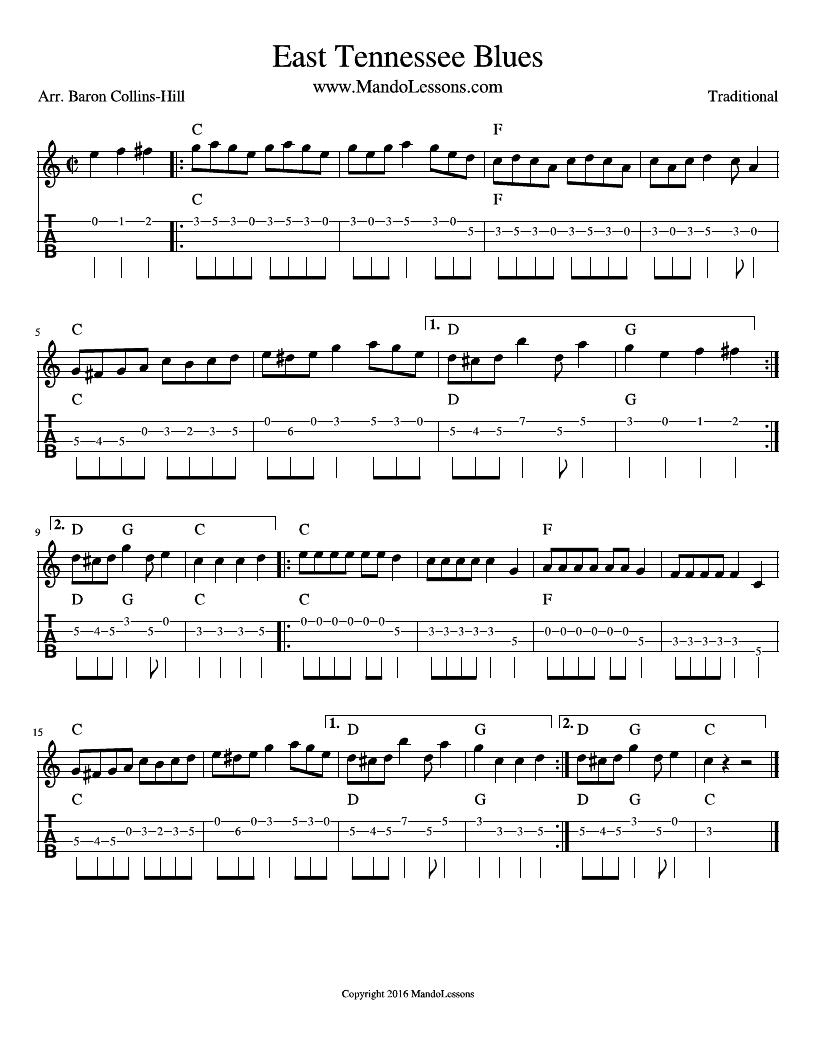 East Tennessee Blues