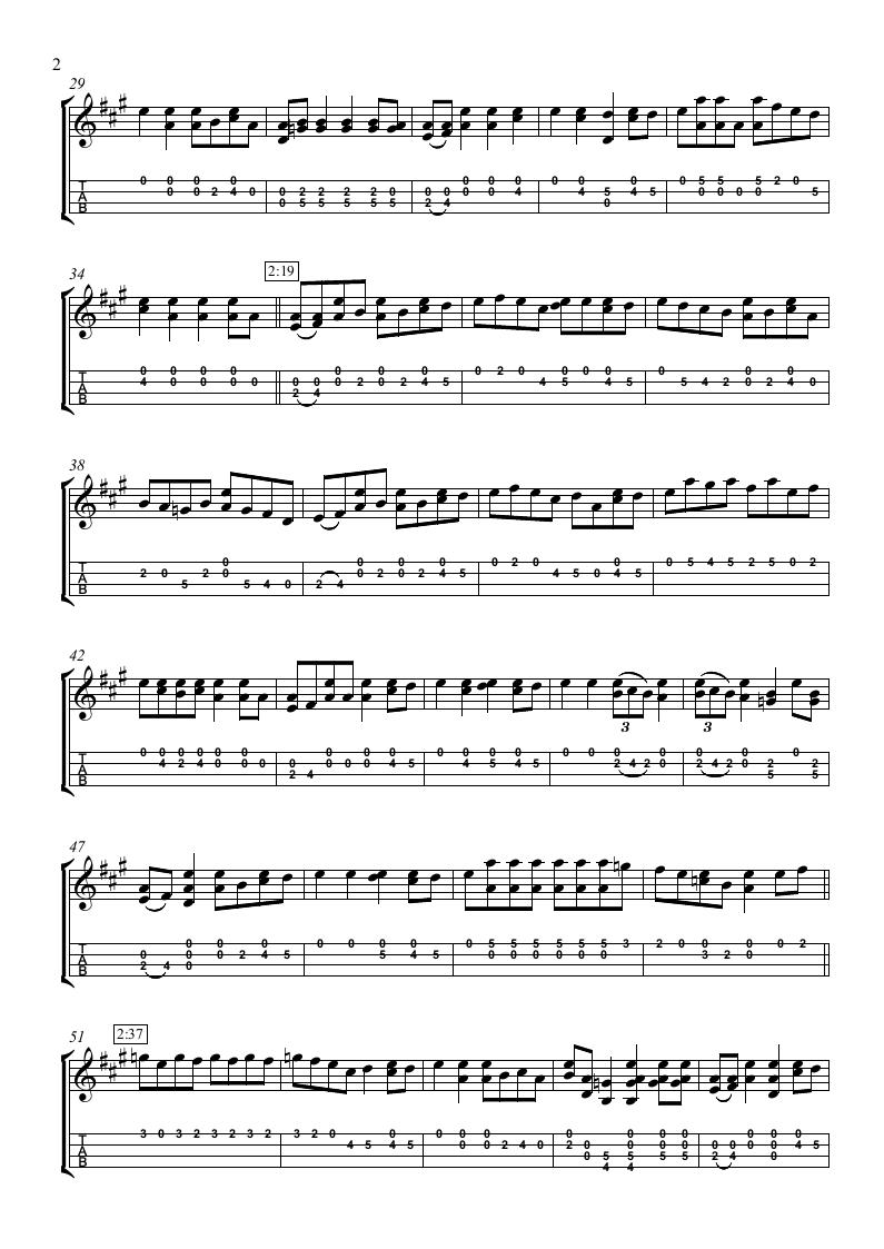 Red Haired Boy Full Score