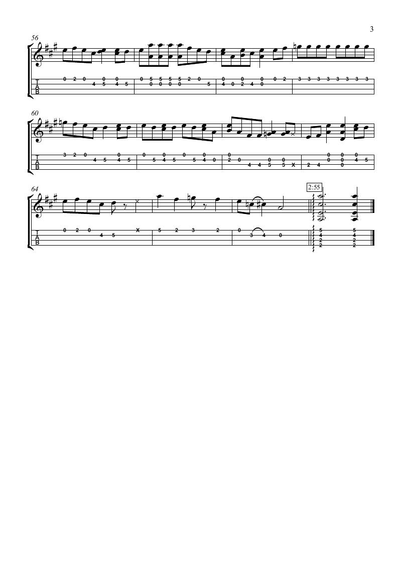 Red Haired Boy Full Score