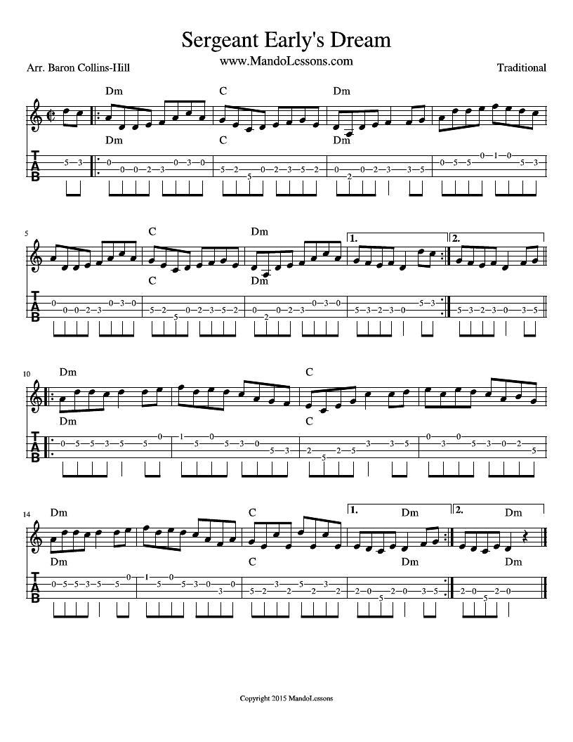 Sergeant Earlys Dream