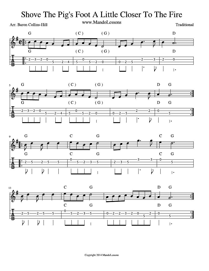 Shove The Pigs Foot A Little Closer To The Fire