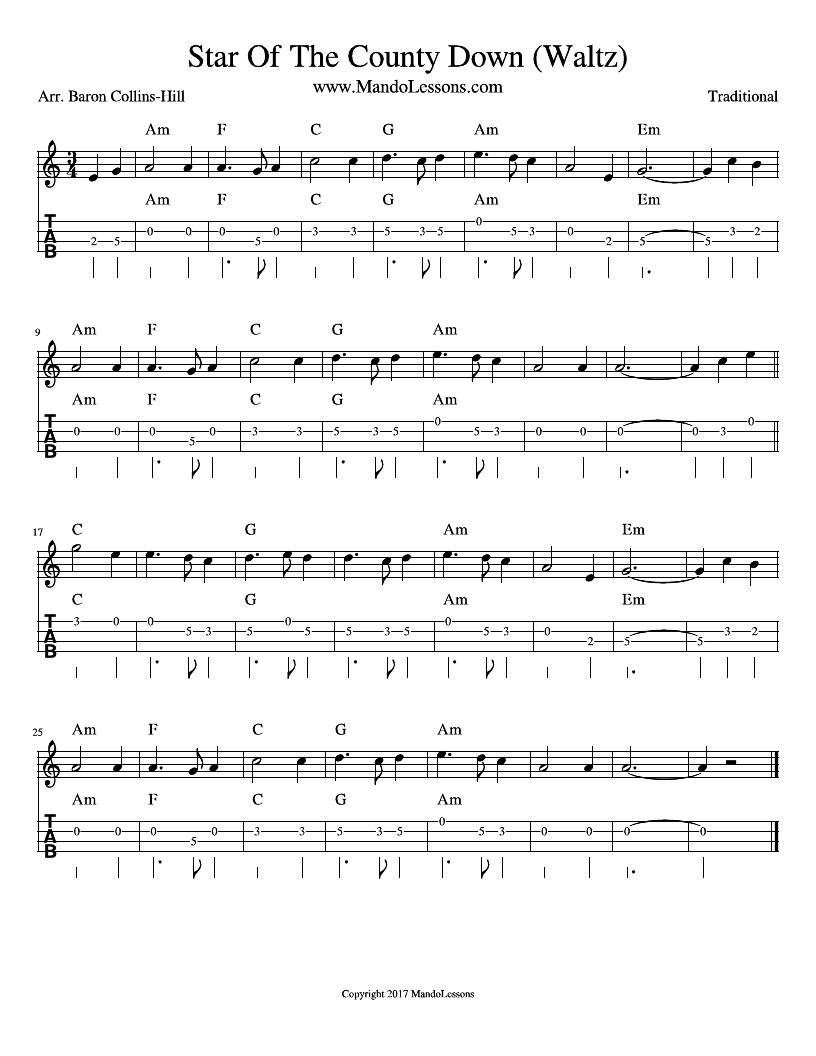 Star Of The County Down Waltz