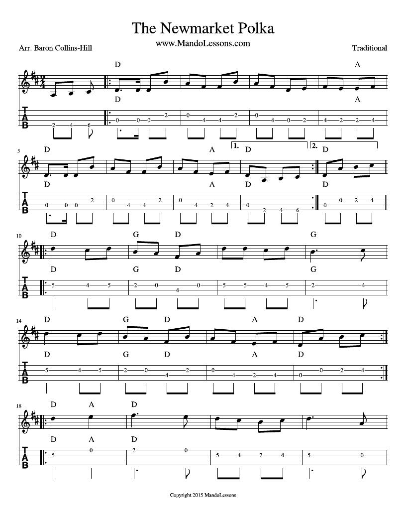 <em>The</em> Newmarket Polka