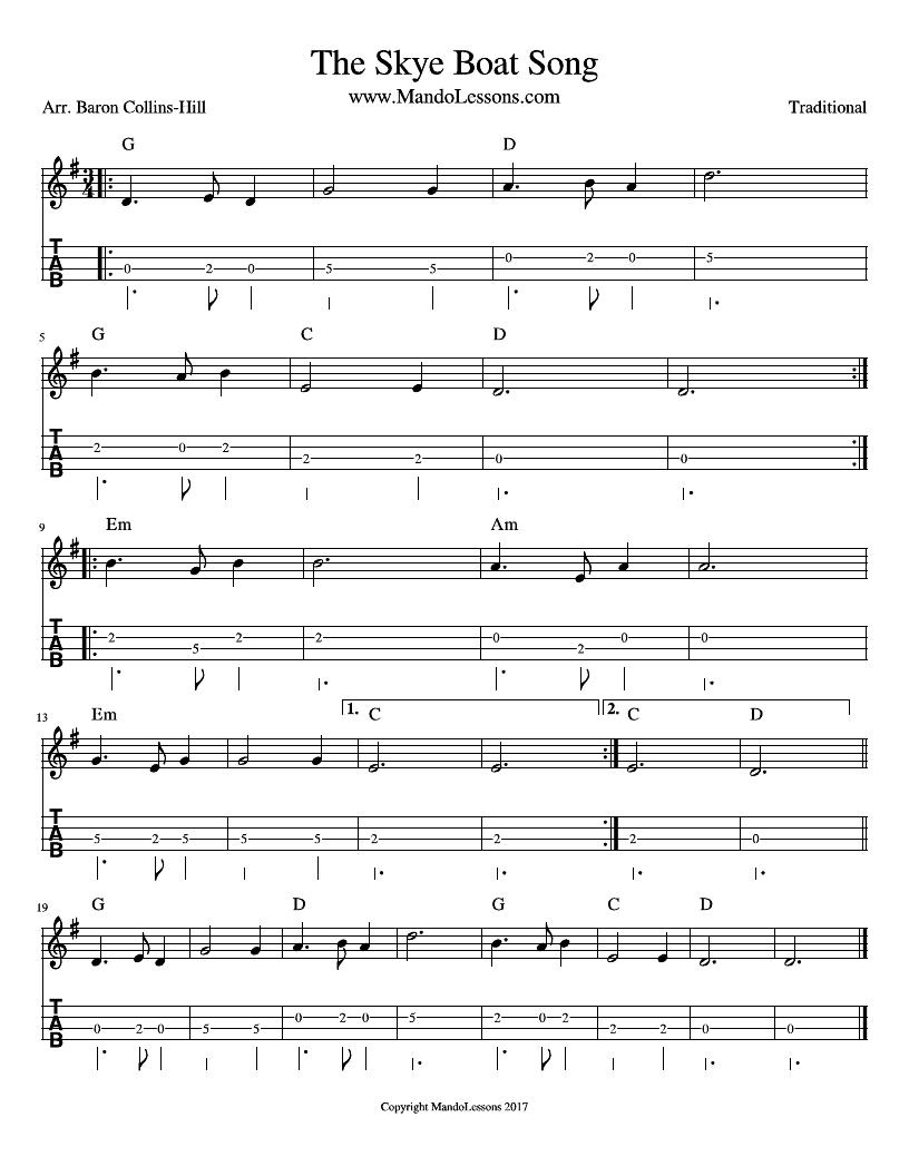 <em>The</em> Skye Boat Song