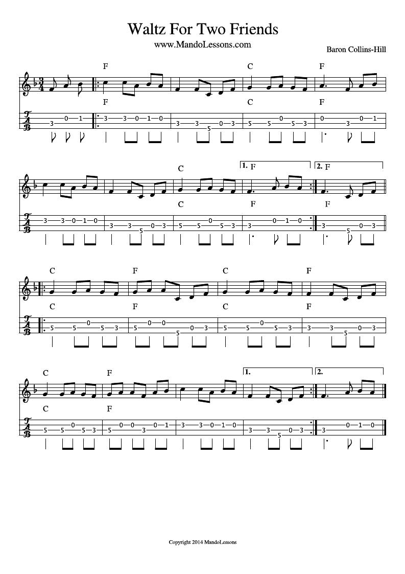 Waltz For Two Friends