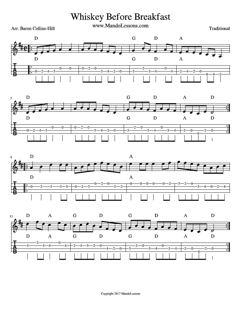 Whiskey Before Breakfast